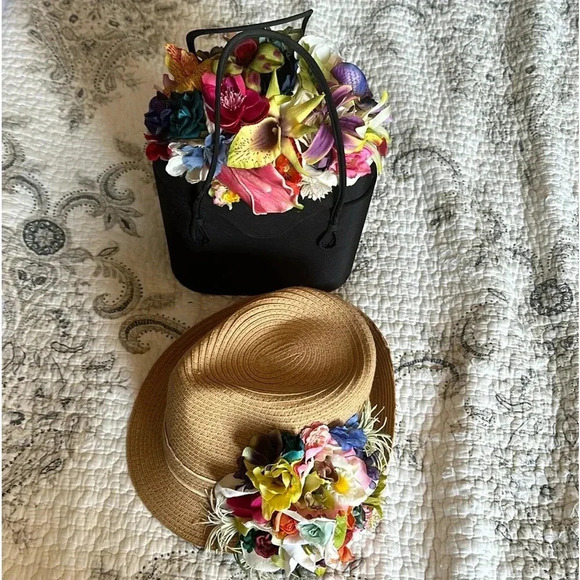 Fedora AND matching “binocular case” purse! main image 5